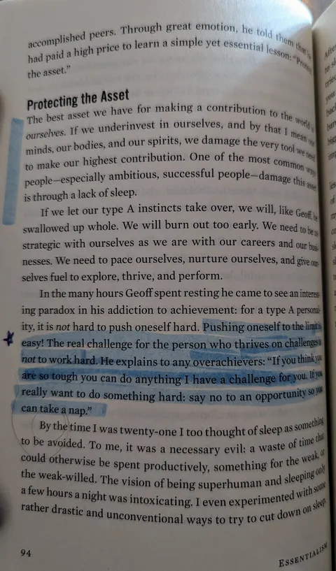 Essentialism Blurb