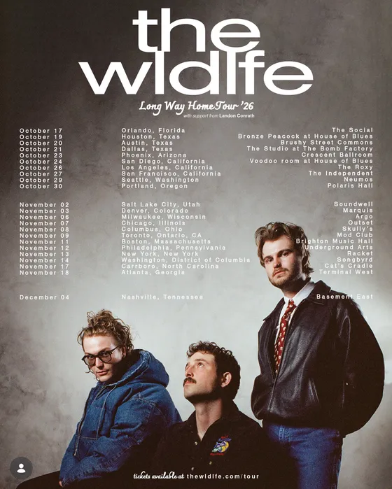 Photo from The Wldlfe – Long Way Home Tour